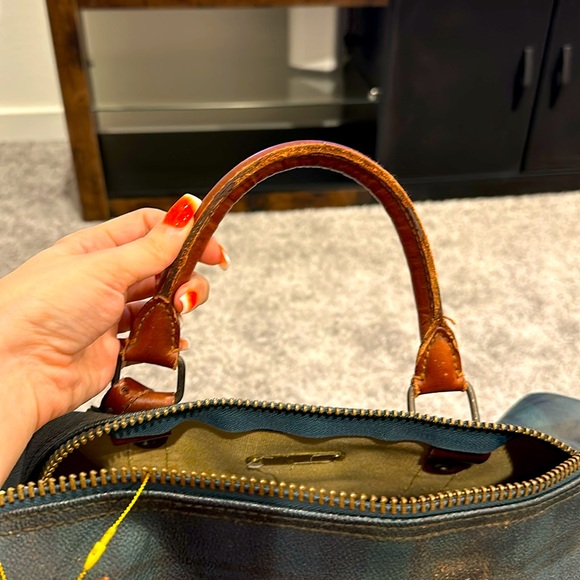 Polo Ralph Lauren Travel Bag Green Leather (Large) - Picture 5 of 6